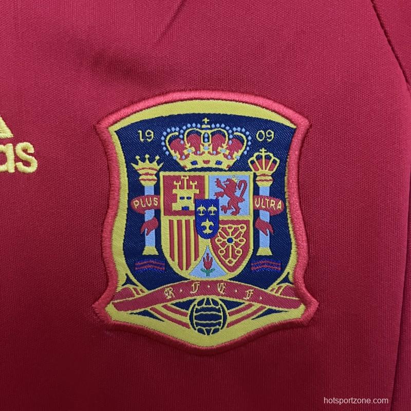 2010 Kids Spain Home Size 16-28 Jersey