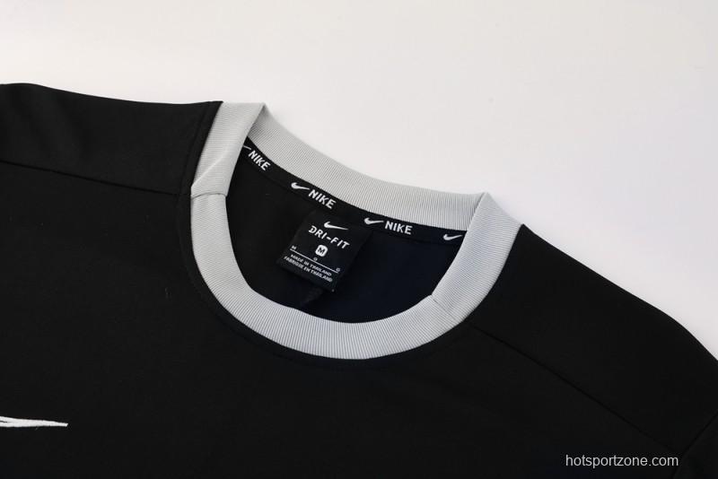 2025 NIKE Black Short Sleeve Jersey + Shorts