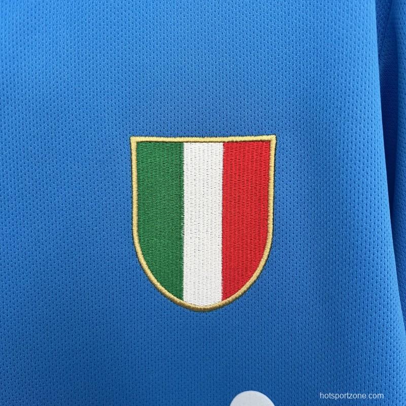87/88 Retro Long Sleeve Napoli Home Jersey