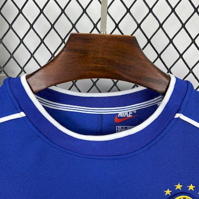 Retro 1998 Brazil Away Jersey