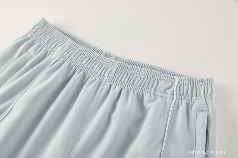 25/26 Real Madrid Hoodie Full Zipper Jacket + Long Pants