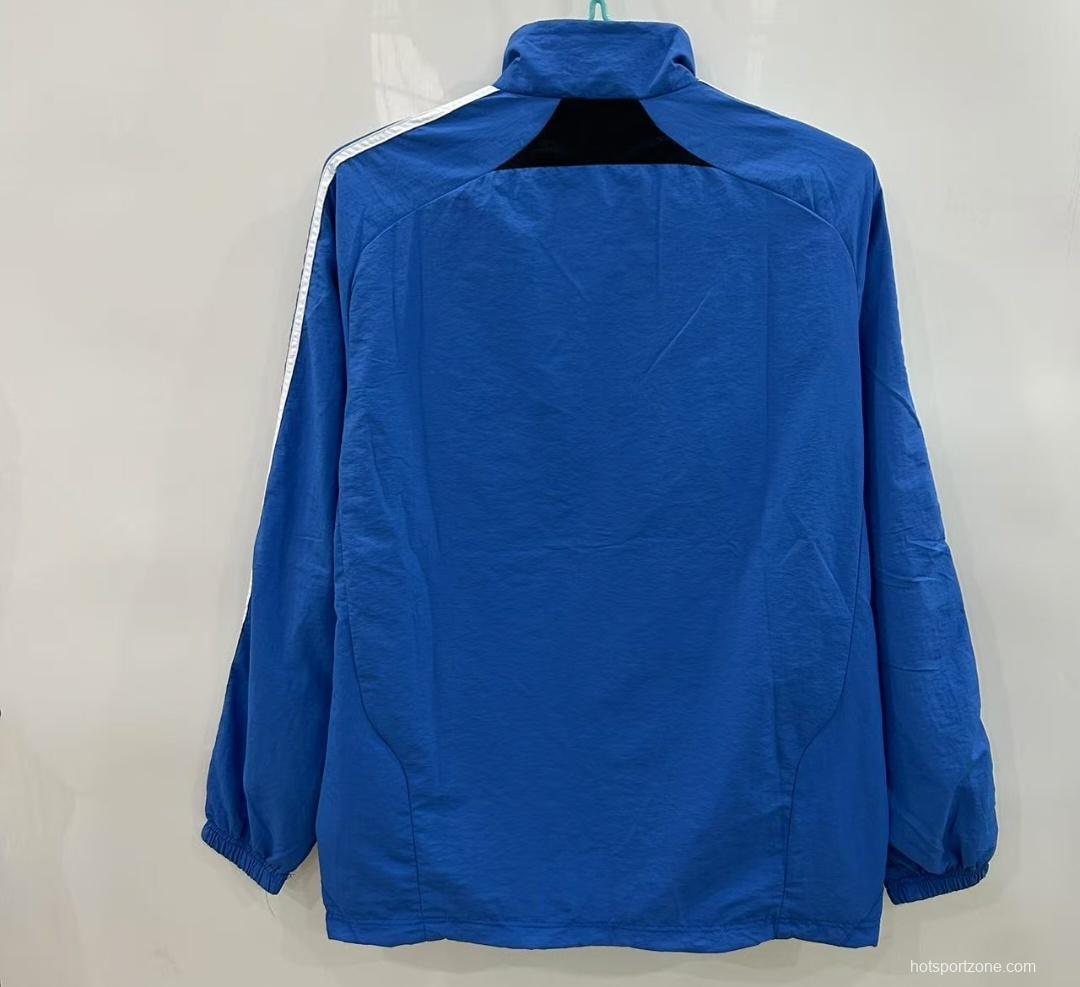 25/26 Manchester United Blue Windbreaker Windbreaker