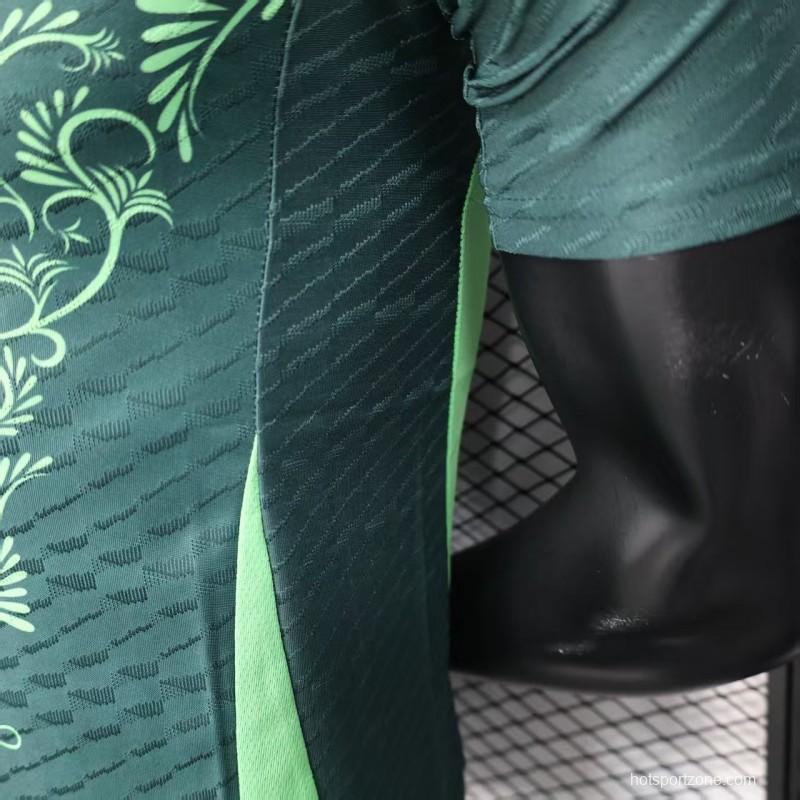 Player Version 2025 Algeria Green Jersey