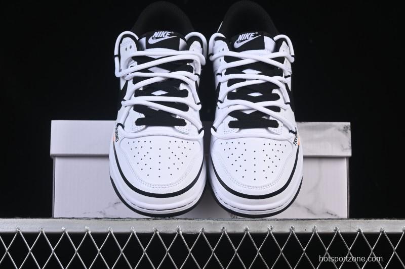 Nike SB Dunk Low Strap Custom Low-Top Casual Skate Shoes - DD1391-100