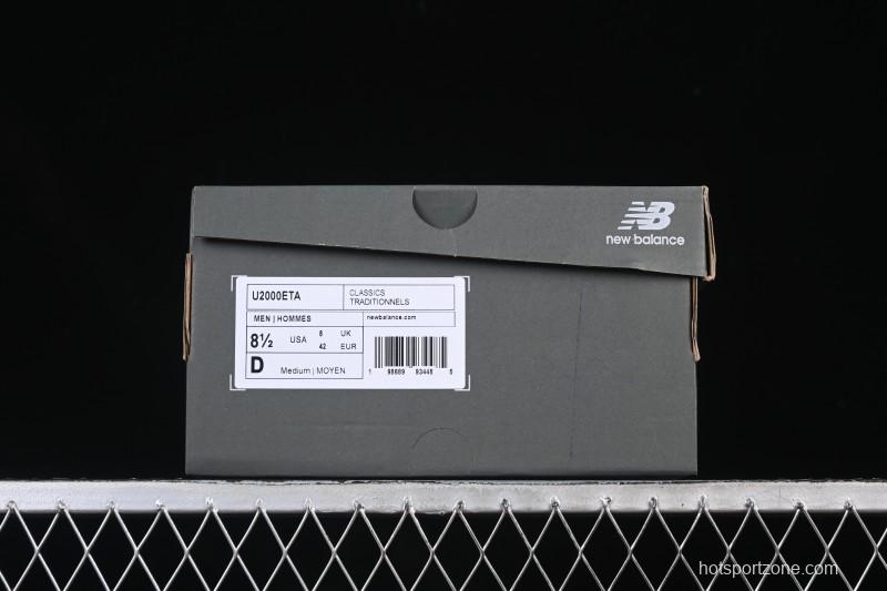 New Balance 2000 Series Retro Dad Style Casual Sports Running Shoes - U2000ETA