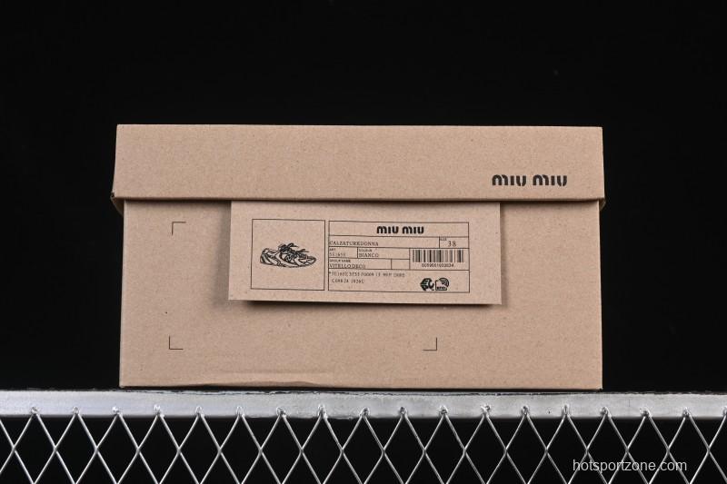 MiuMiu New Balance 530 Low-Top Retro Casual Running Shoes - AJE5