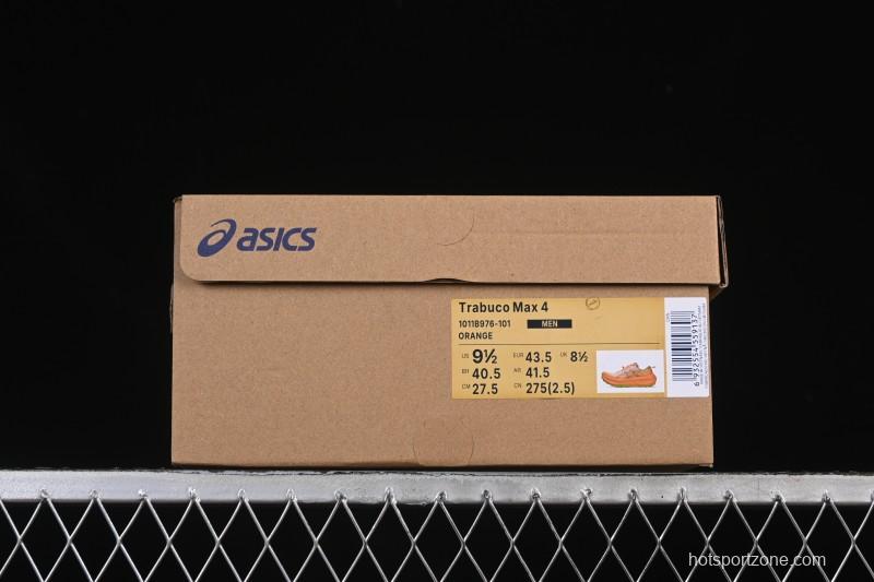 Asics Trabuco Max 4 Breathable Professional Running Shoes - 1011B976-101