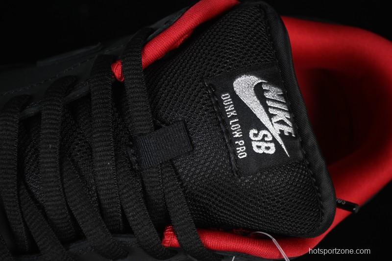 Nike Supreme x Nike SB Dunk Low Ocean Fog Limited Edition Black Warrior Low Top Casual Skate Shoes - HQ8487-001