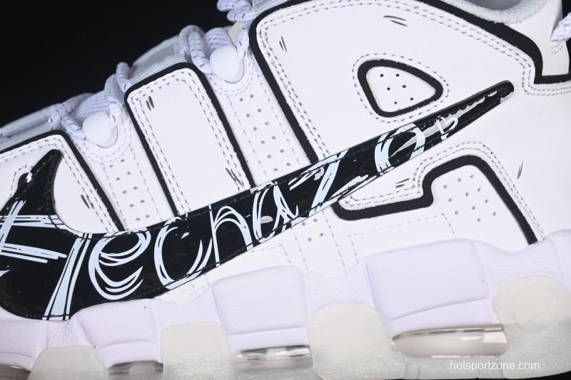 Nike Air More Uptempo Retro High-Top Basketball Shoes - DQ5014-100