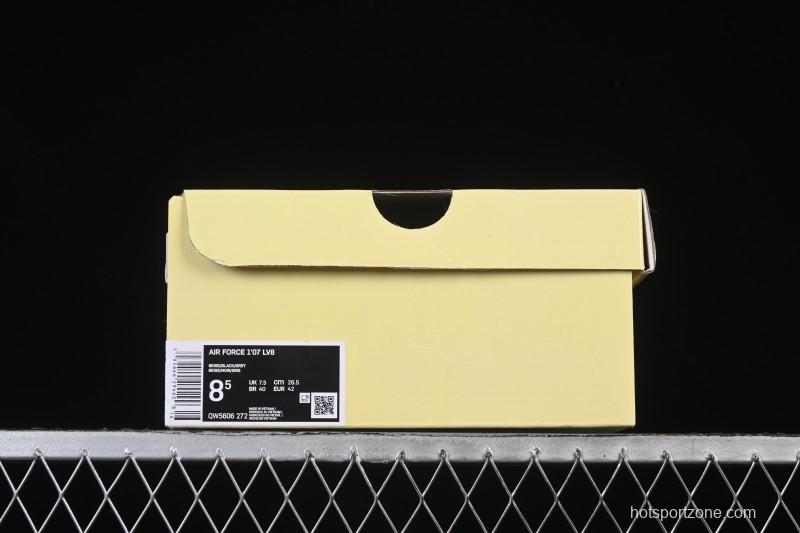 Nike Air Force 1 '07 Low Supreme Graffiti Beige Swoosh Casual Sneakers - QW5606-272