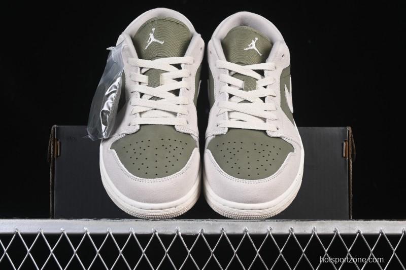 Nike Air Jordan 1 Low AJ1 Mint Green Low-top Casual Lifestyle Sneakers - HV4089-201