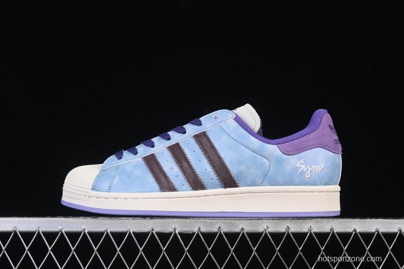 Adidas Superstar II Casual Sneakers with Shell Toe Design - KI3533