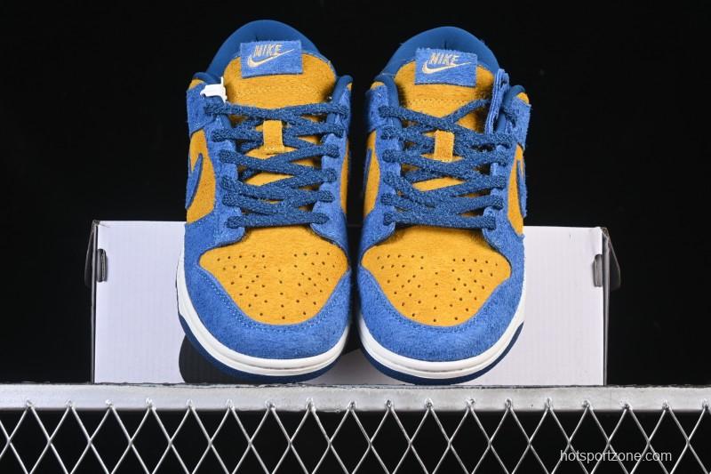 Nike Dunk Low Panda Blue Orange Low-Top Casual Skate Shoes - IH7648-700