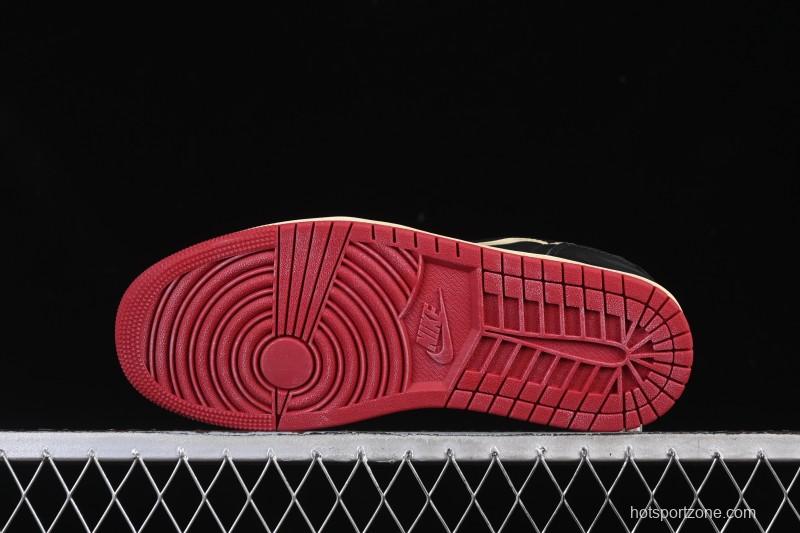 Nike Nigel Sylvester x Air Jordan 1 Low Casual Lifestyle Sneakers - IB8958-001