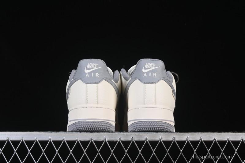 Nike Air Force 1'07 Low Classic Gray Casual Sneakers - SM6668-106