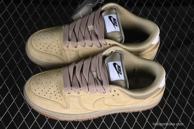 Nike SB Dunk Low Pro Skateboarding Shoes with Parachute Beige Design - HJ0367-200