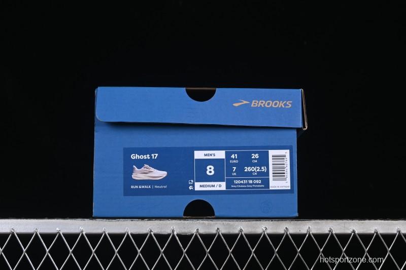 Brooks Ghost 17 Cushioned Marathon Racing Running Shoes - 1204311B092