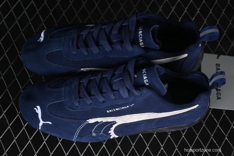 Puma Speedcat Paris Collaboration Low-Top Lifestyle Casual Shoes - 406519-04