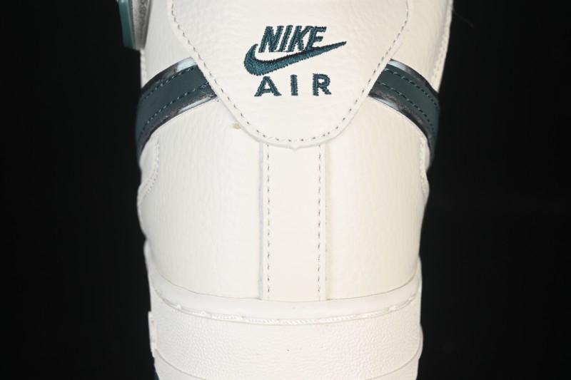Nike Air Force 1'07 Mid Casual Shoes with Reflective Design and Full-Length Air Cushion - XL0236-235