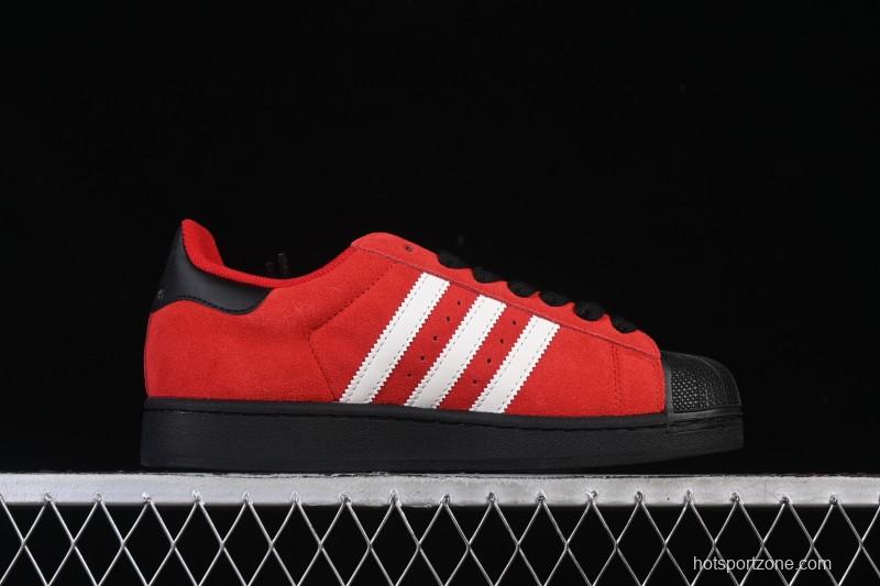 Adidas Superstar II Casual Sneakers with Shell Toe Design - JQ3220