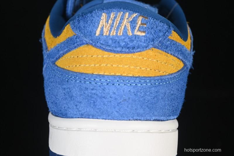 Nike Dunk Low Panda Blue Orange Low-Top Casual Skate Shoes - IH7648-700