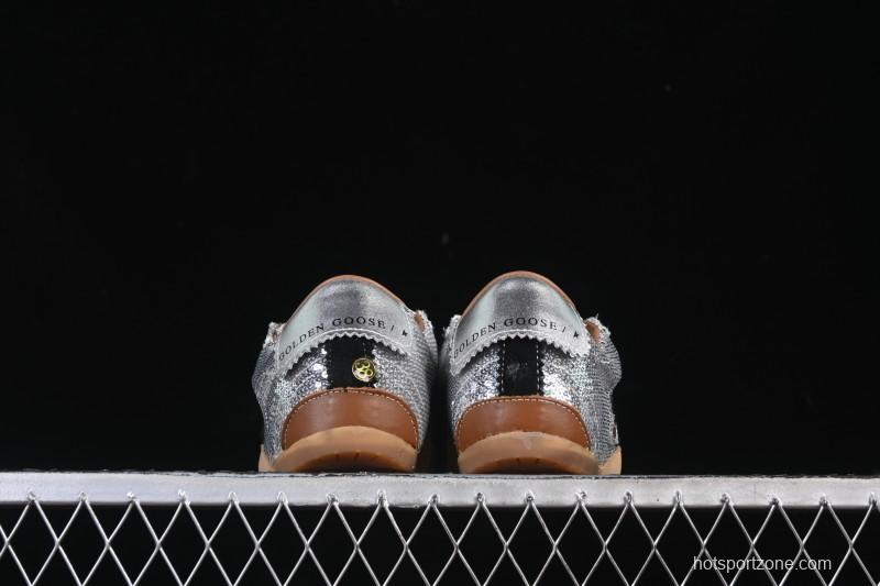 Golden Goose True Star Distressed Leather Sneakers - GGDB