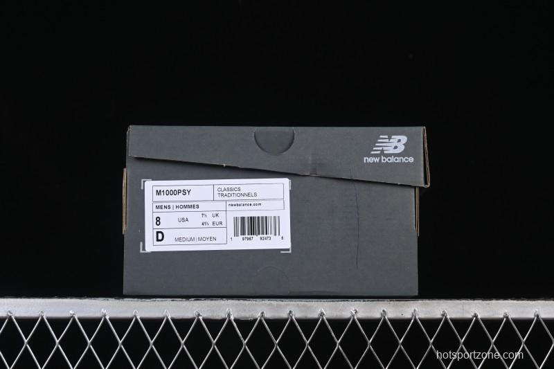 New Balance 1000 Series Retro Dad Style Low-Top Casual Running Shoes - M1000PSY