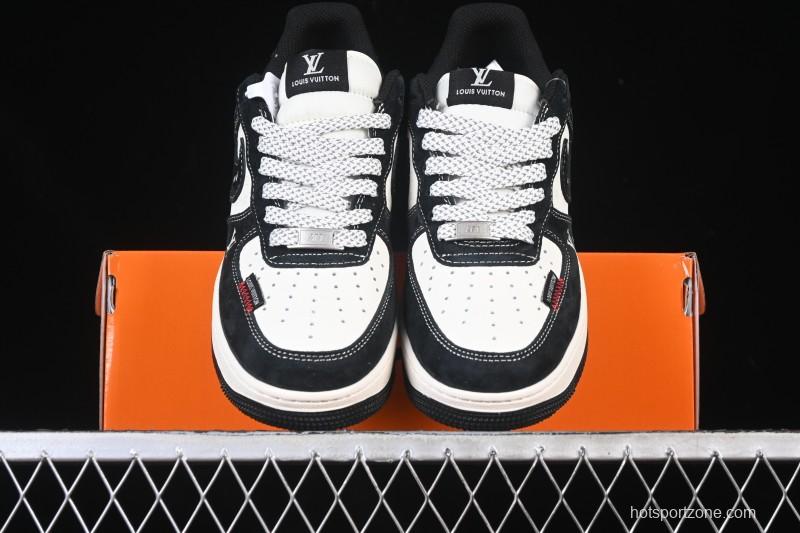 Nike Air Force 1 '07 Low LV Collaboration Stitched Label Print Casual Sneakers - CX5050-Y10