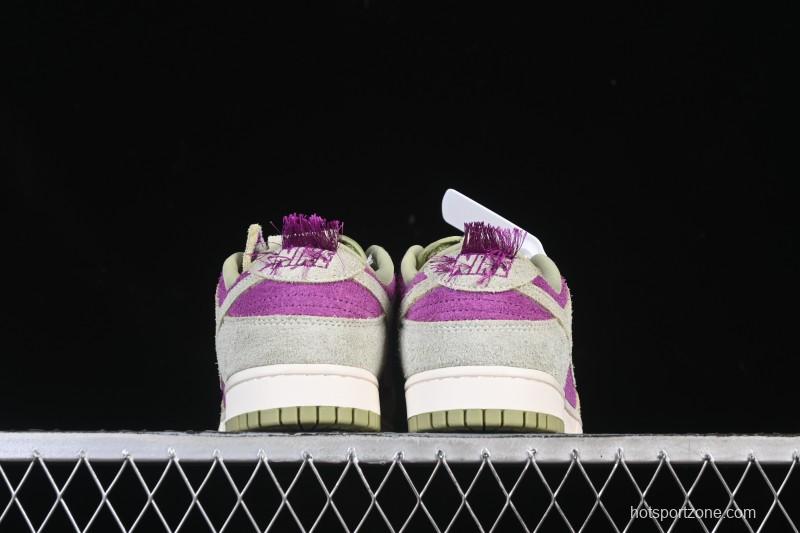 Nike Dunk Low Panda Viotech Green Purple Low-Top Casual Skate Shoes - IH7648-700