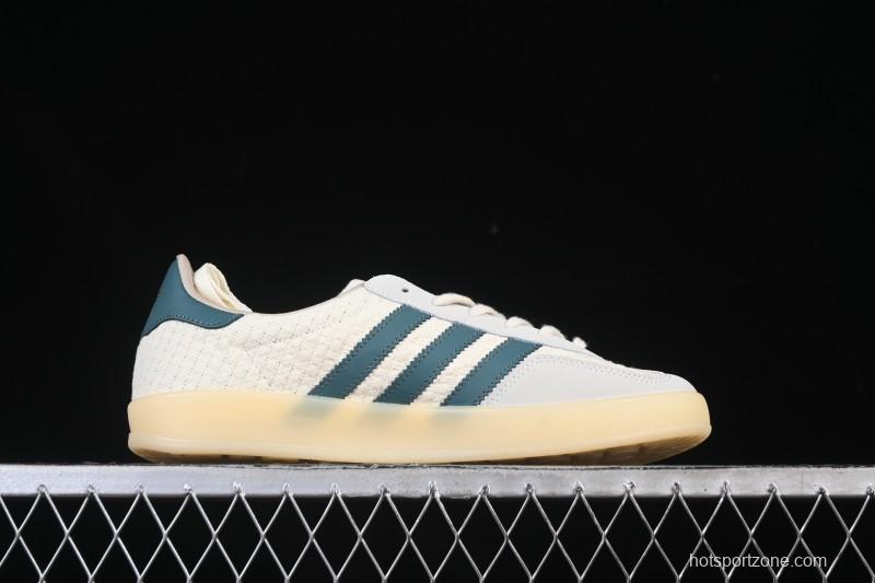 Adidas Originals Gazelle Indoor Retro Casual Slip-Resistant Wear-Resistant Low-Top Skate Shoes - JR3837