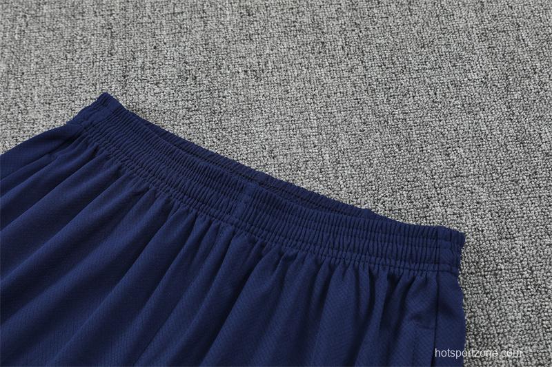 25/26 Barcelona Royal Blue Camouflage T90 Short Sleeve Jersey+Shorts