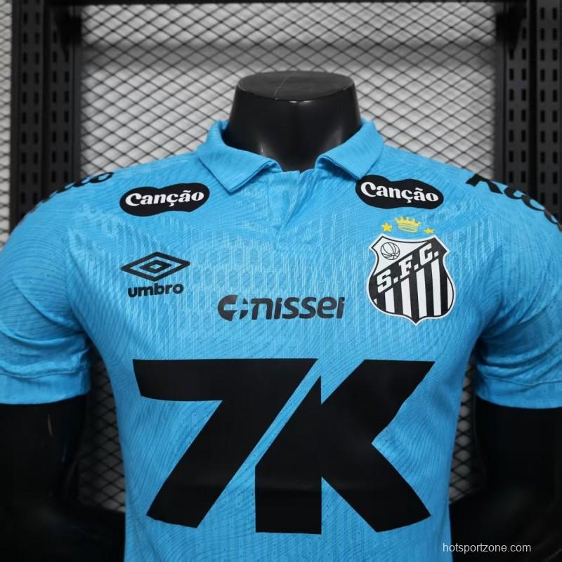 Player Version 25/26 Santos Blue Jersey