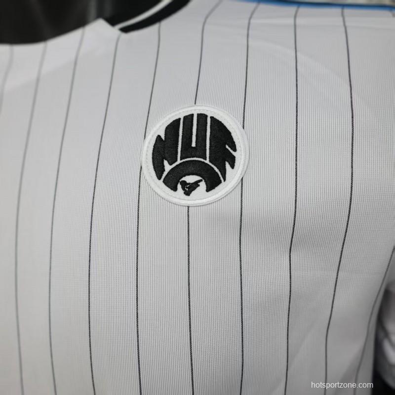 Player Version 25/26 Newcastle United Adidas Original Blue Jersey