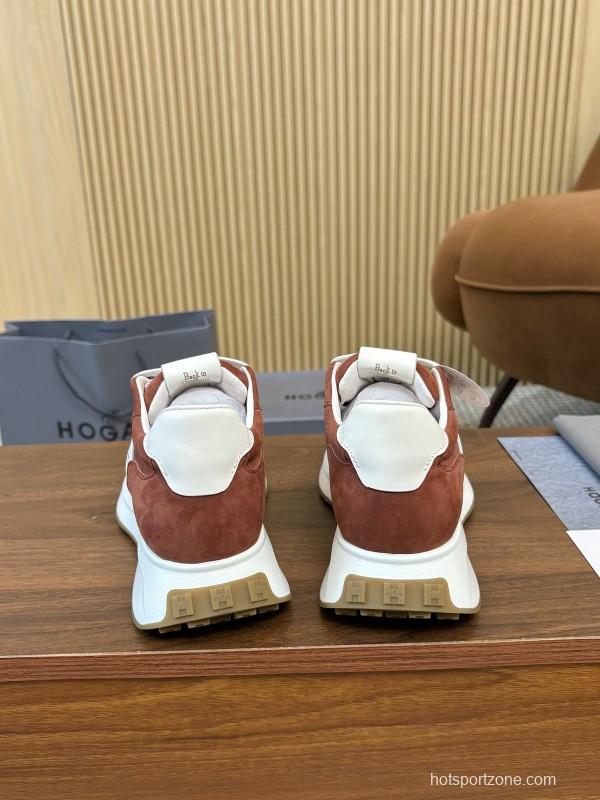 Hogan H-STRIPES Series Couple Thick Sole Dad Shoes Sneakers - AS00350