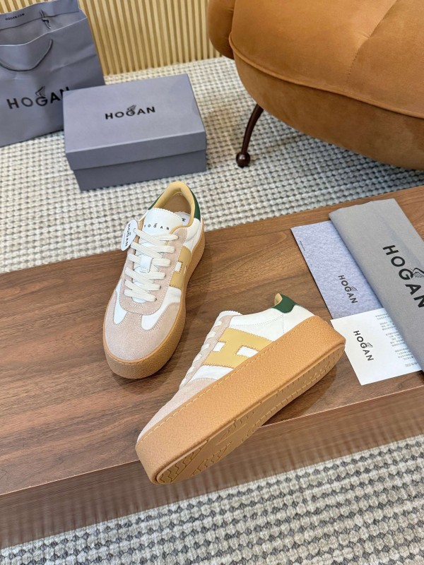 Hogan Platform Series H698 Thick Sole Casual Sneakers - H698