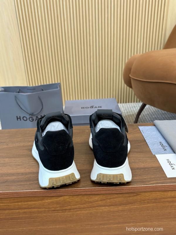 Hogan H-STRIPES Series Couple Thick Sole Dad Shoes Airship Sneakers - AS00350