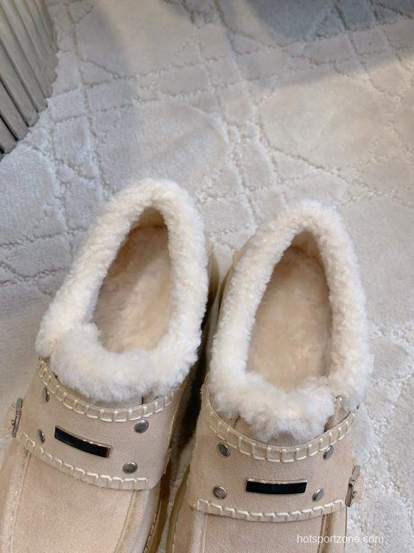 UGG 2025 SS Wool Warm Platform Casual Boots - AS00300