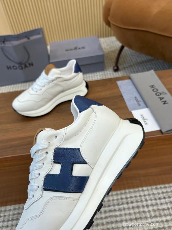 Hogan H-STRIPES Series Couple Thick Sole Dad Shoes Airship Shoes Casual Sports Shoes - AS00350