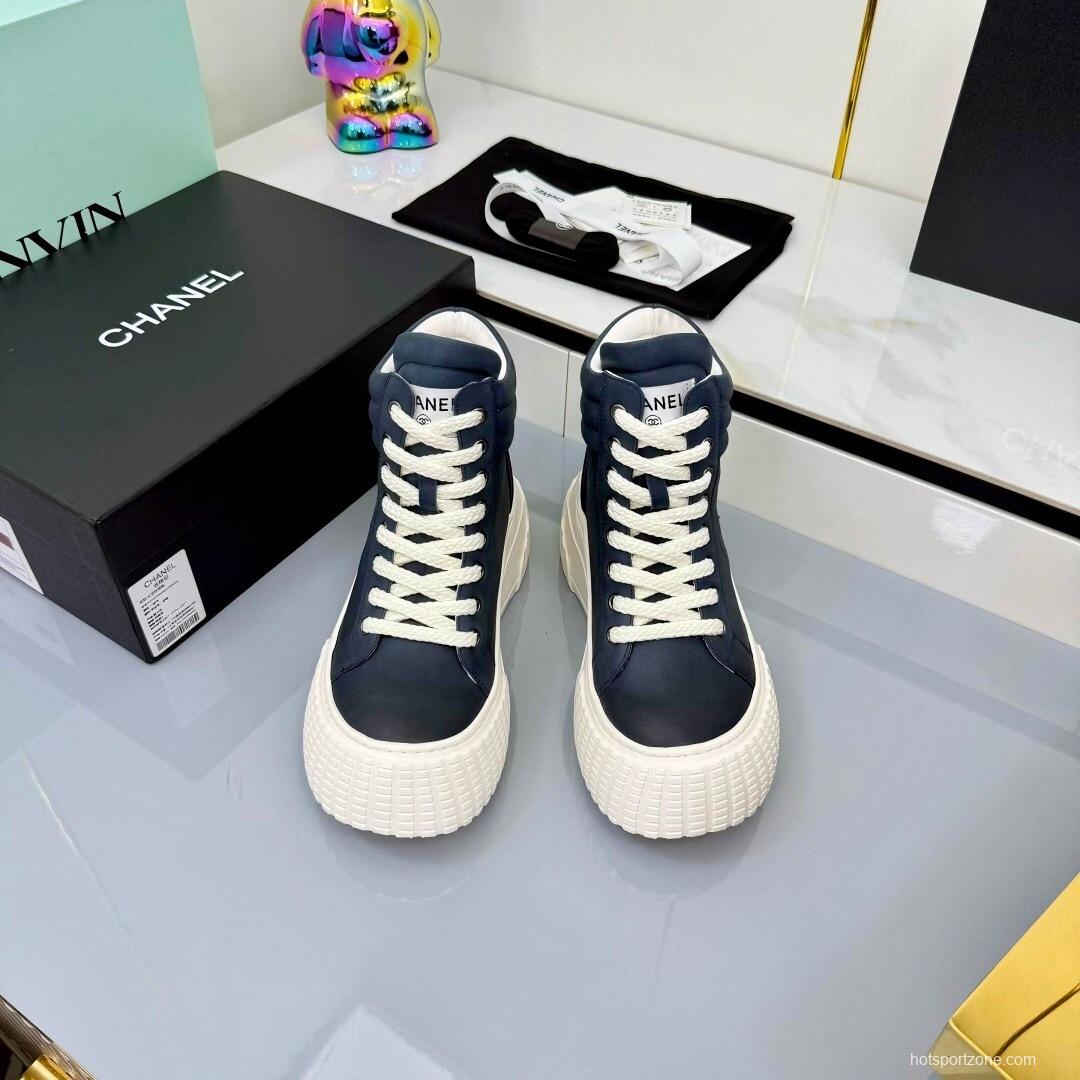 Chanel 2025 SS Short Boots Essential Fall Winter Heavy Duty Style - LY00400