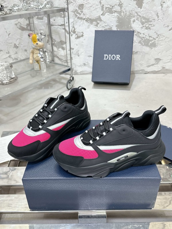 Dior B22 Series Mesh Casual Sneakers Dad Shoes - LY00340