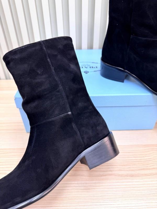 Prada 2025 SS Mid Boots - LY0370