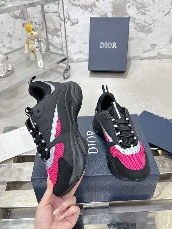 Dior B22 Series Mesh Casual Sneakers Dad Shoes - LY00340