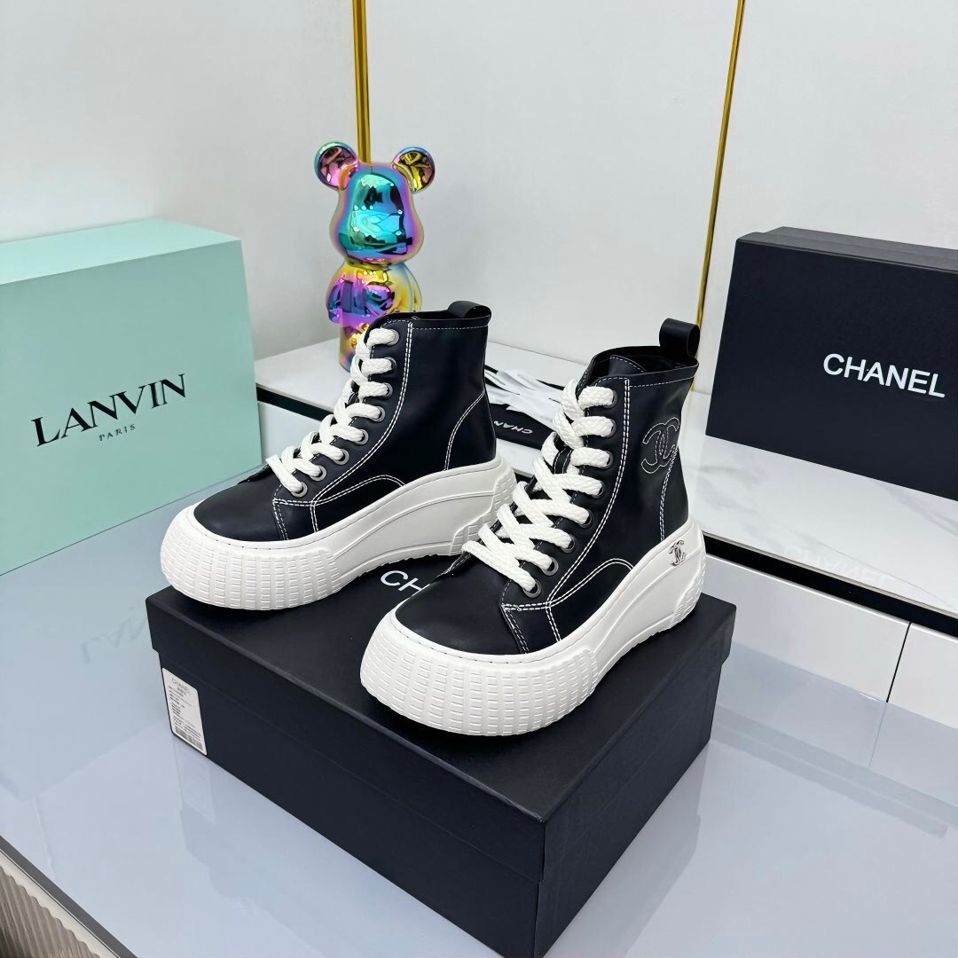 Chanel 2025/SS Short Boots Essential Autumn Winter Fashion Item - LY00380