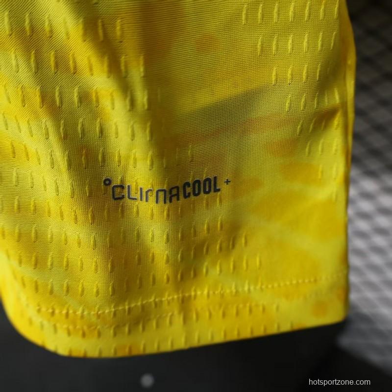 Player Version 2026 Colombia Home Long Sleeve Jersey