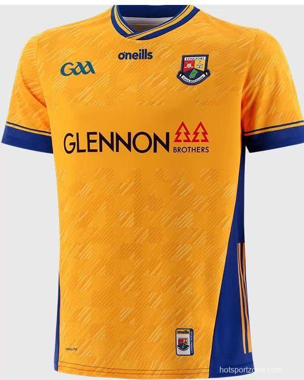 2026 Longford Gold with Blue Trim Jersey