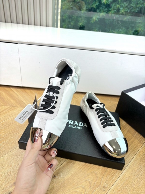 Prada 2025 SS Metal Toe Thin Sole Training Shoes Casual Footwear - LY00280