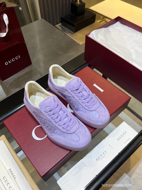 Gucci 2025 SS Couple Edition Trainer Sneakers; Forrest Gump Shoes; Athletic Footwear - AS00280
