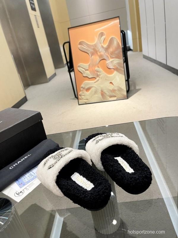 Chanel 2025 SS New Wool Slippers Soft Wool - LY00280