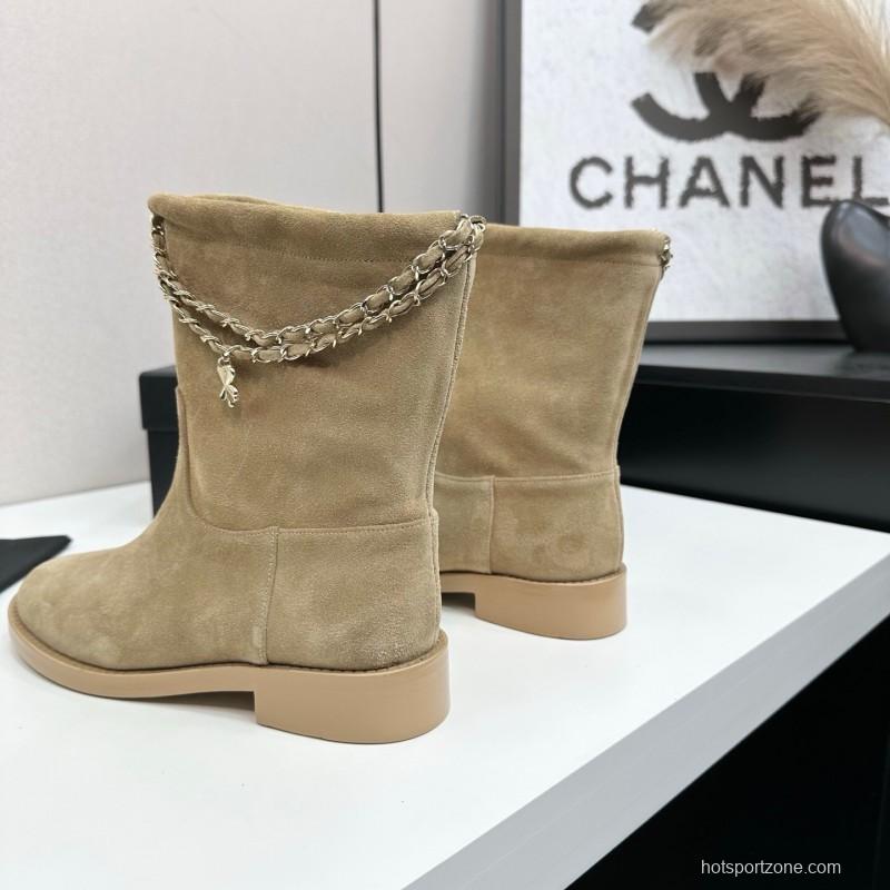 Chanel 2025/SS Short Boots Essential Autumn Winter Item - LY00420