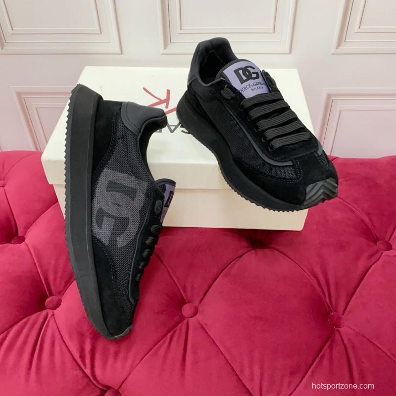 Dolce & Gabbana 2025/SS New Collection Luxury Embroidered Logo Sneakers - AS00300